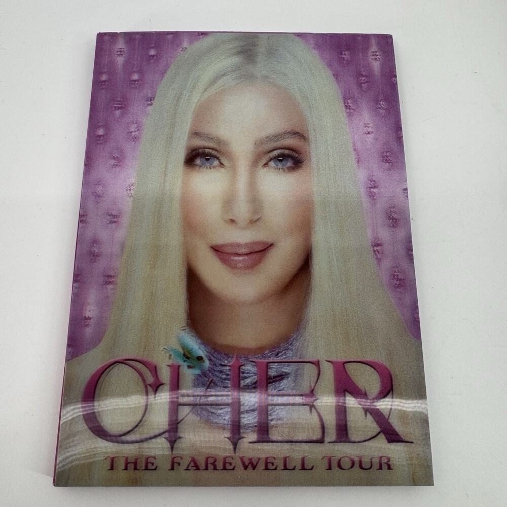 Cher The Farewell Tour DVD 2003 Lenticular Cover Live Concert Widescreen